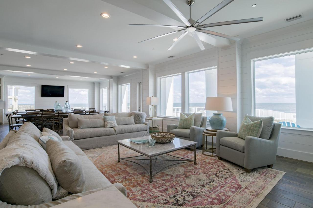 The Pearl Gulf Front W-Prvt Heated Pool, 12 Bdrm -12,5Bath Alvacationrentals 굴프 쇼어스 외부 사진
